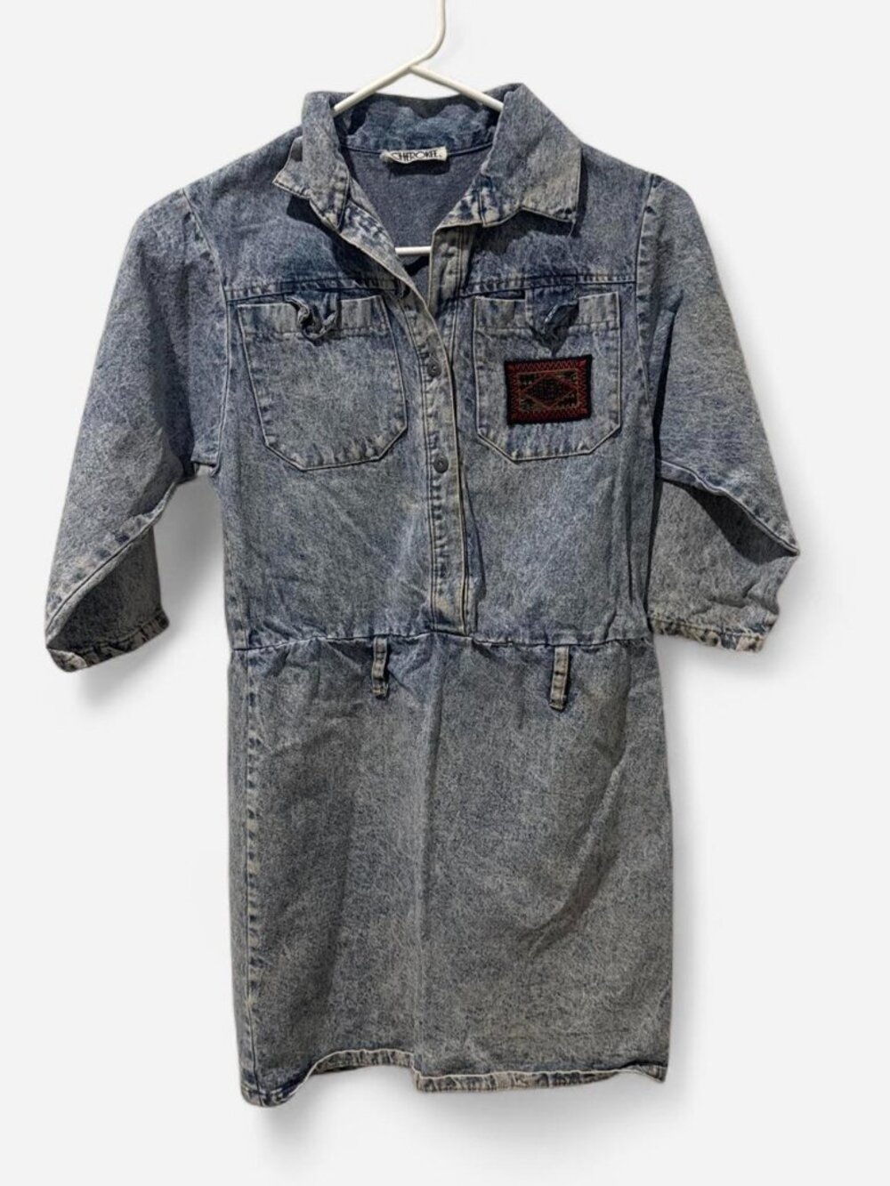 Vintage 80s Kids Cherokee Denim Jumpsuit